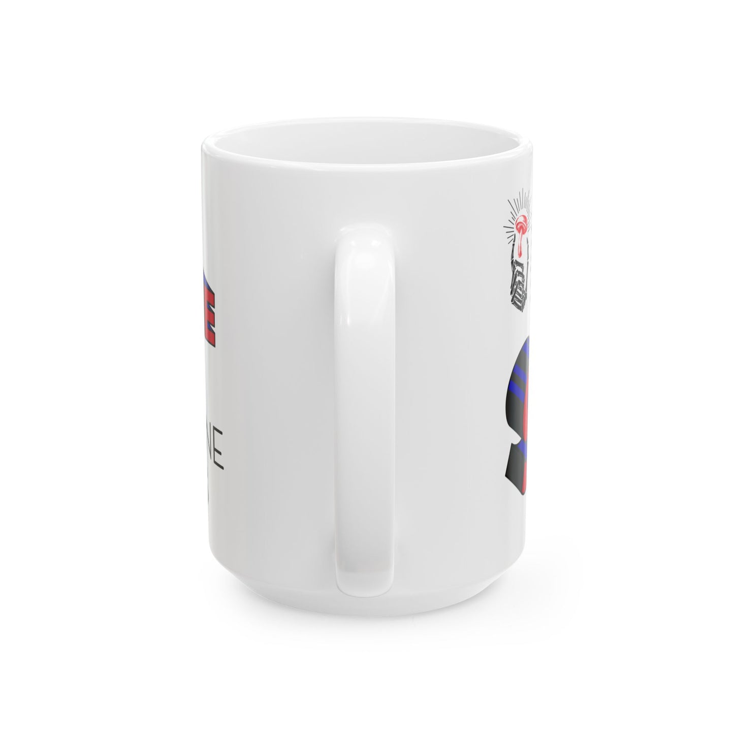 Supermane Lion's Mane Snacks Ceramic Mug