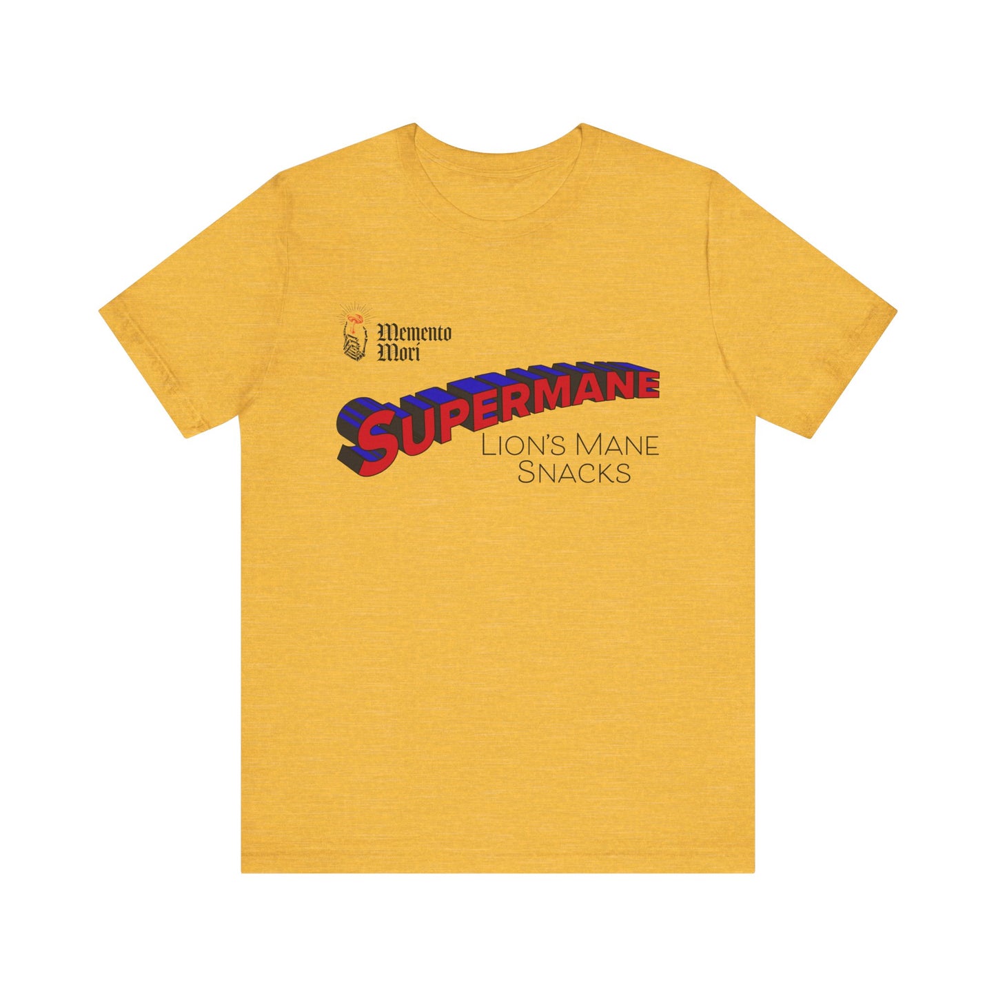 Supermane Lion's Mane Snacks First T-Shirt